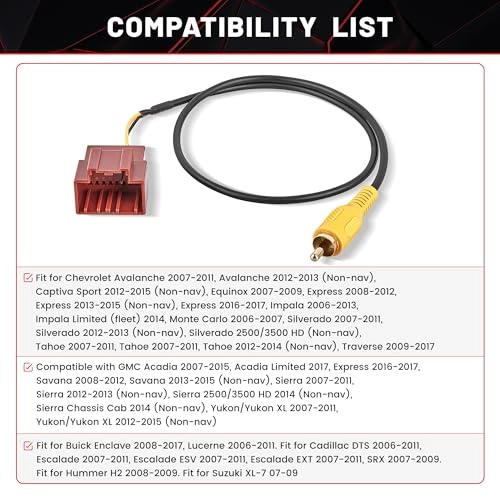 Reverse Camera Retention Wire Harness