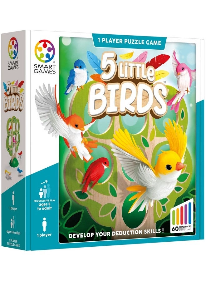 5 Little Birds Wooden Puzzle