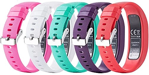 Silicone Replacement Watch Band for Garmin Vivofit 4