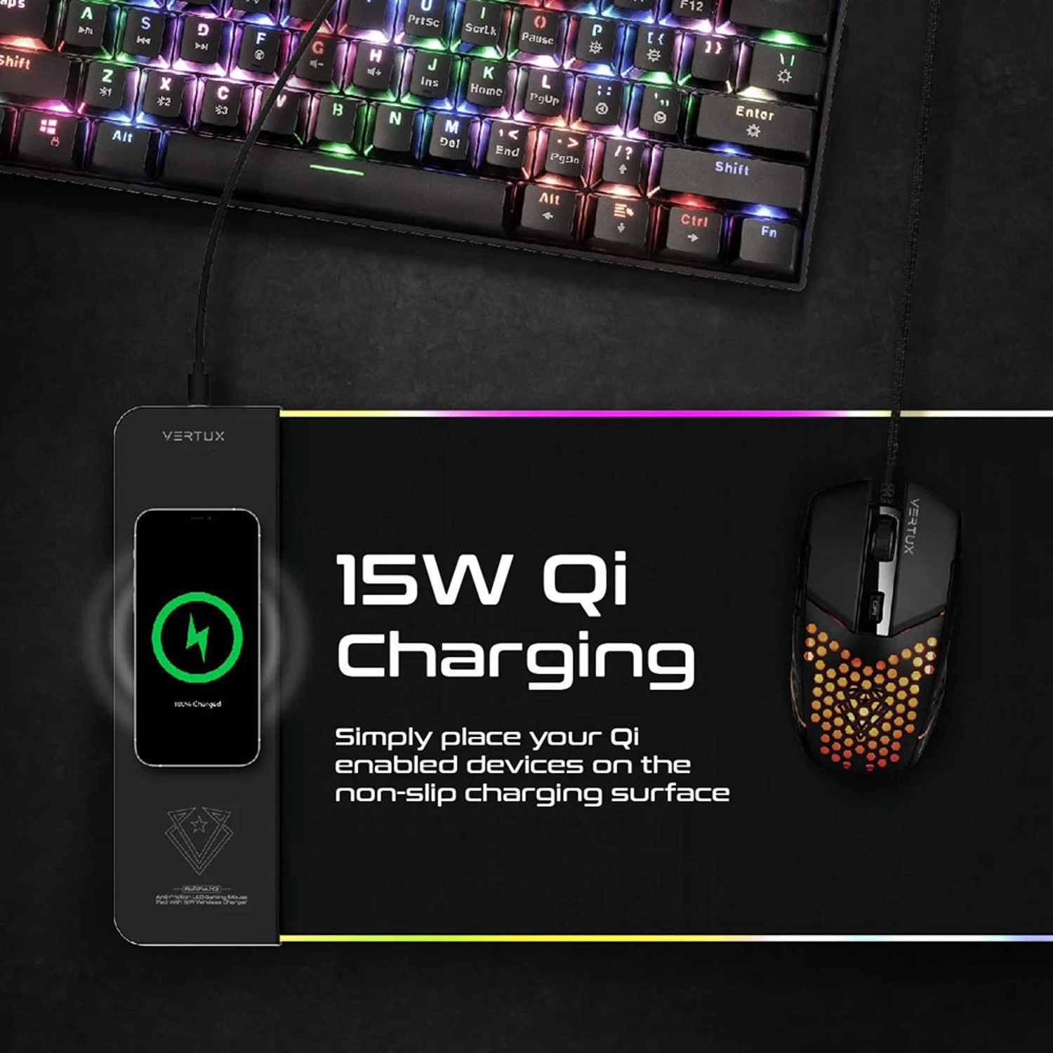 RaftPad Qi Mouse Pad