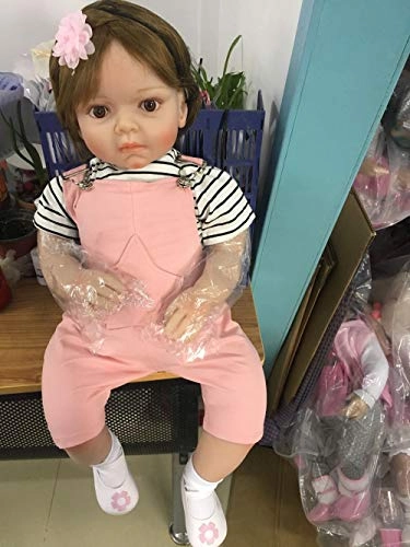 Reborn Baby Doll - 28 inches Silicone vinyl