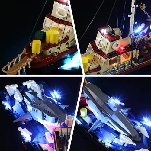 Light Kit for LEGO Jaws 21350 - Plastic 1