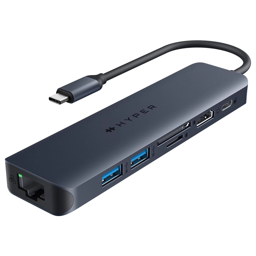 HyperDrive Next - 7-Port USB-C Hub Midnight Blue