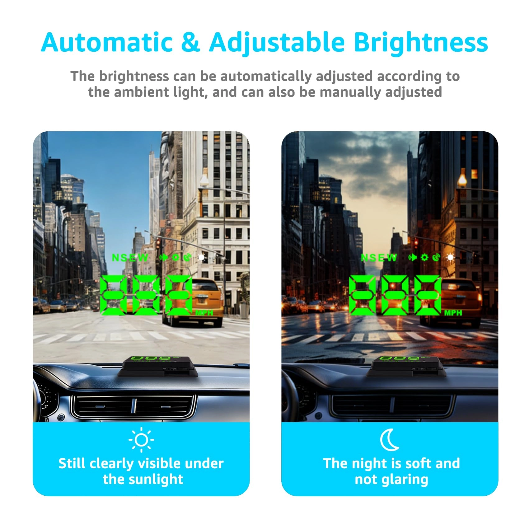 Head up Display - GPS Speedometer USB Plug and Play