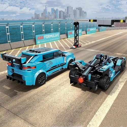 Speed Champions Formula E Panasonic Jaguar Racing Gen2 + Jaguar I-PACE eTROPHY