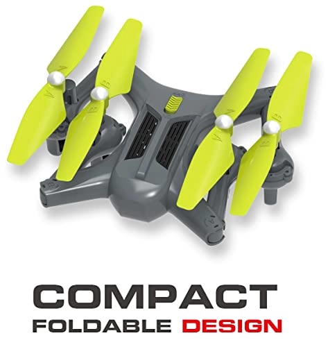 Storm Quadcopter Z4 - One-Key Takeoff and Landing, Foldable, 11 min Flight Time