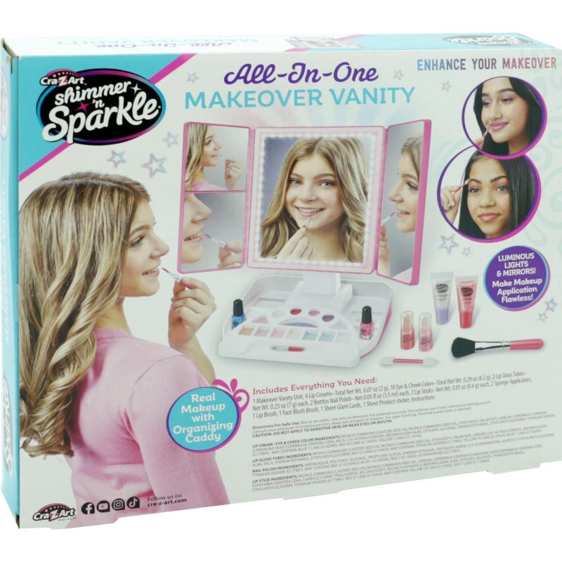 Shimmer 'n Sparkle - All-in-One Makeover Vanity Activity Set