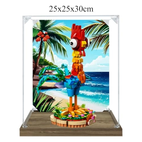 Figures Display Box - 26x26x30cm Acrylic Dustproof Transparent