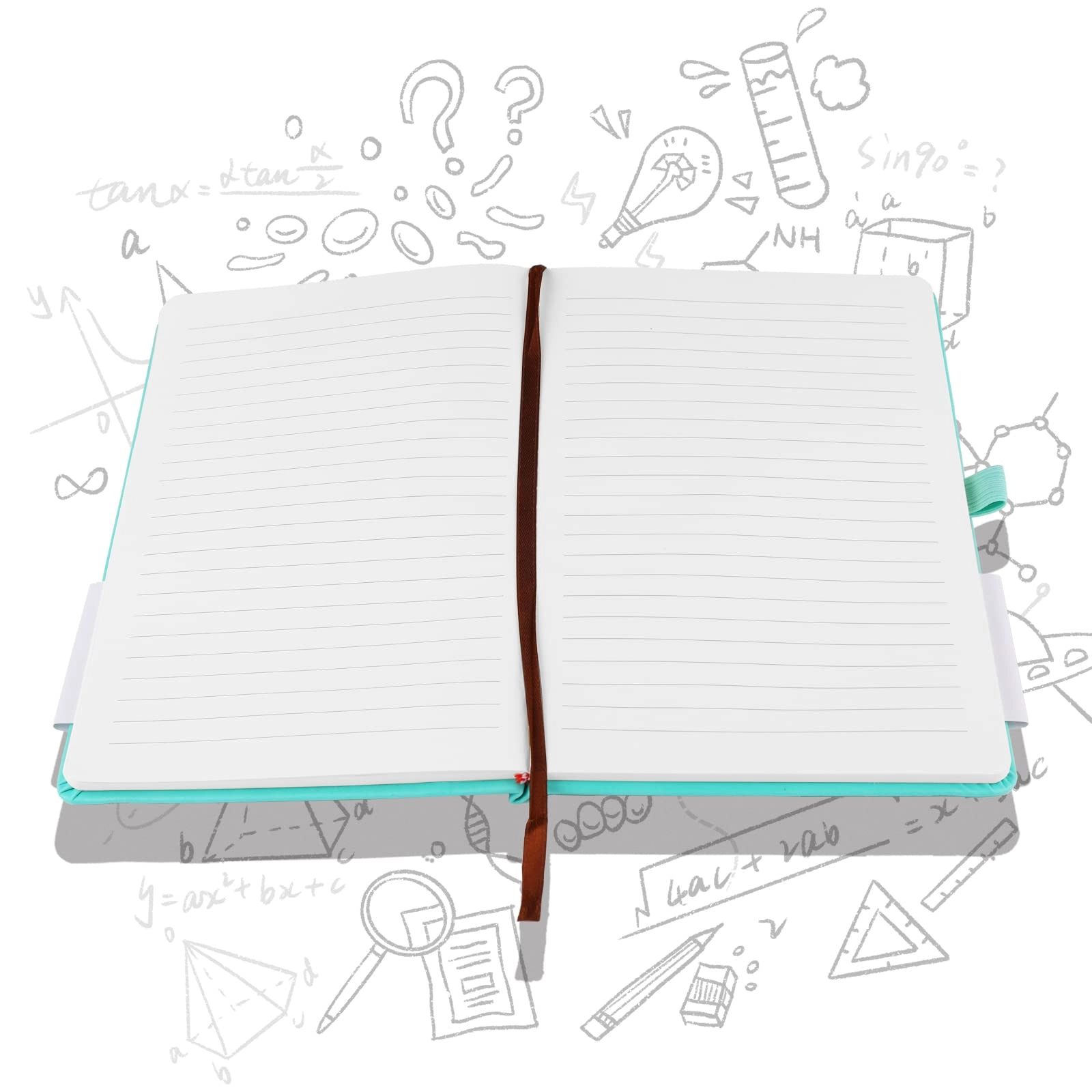 Notebook A5 Hardcover - Lined 200 Pages