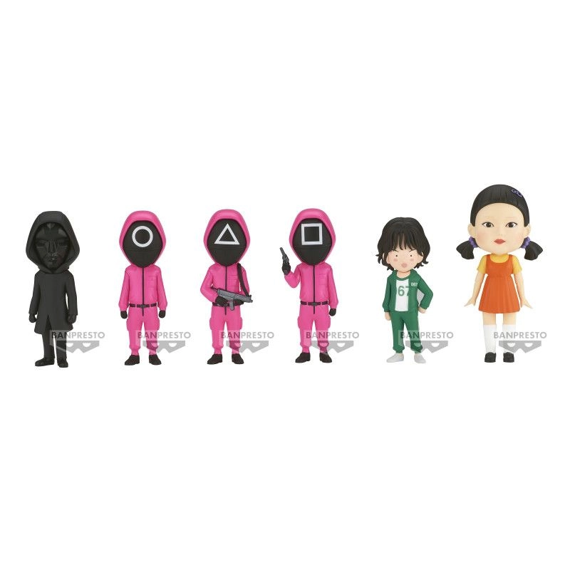 Banpresto Squid Game World Collectable Figure Statue (7 cm)