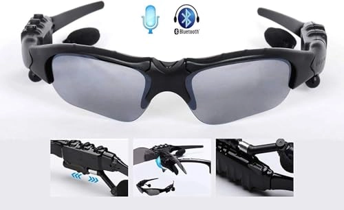 Smart Bluetooth Solar Glasses - Black