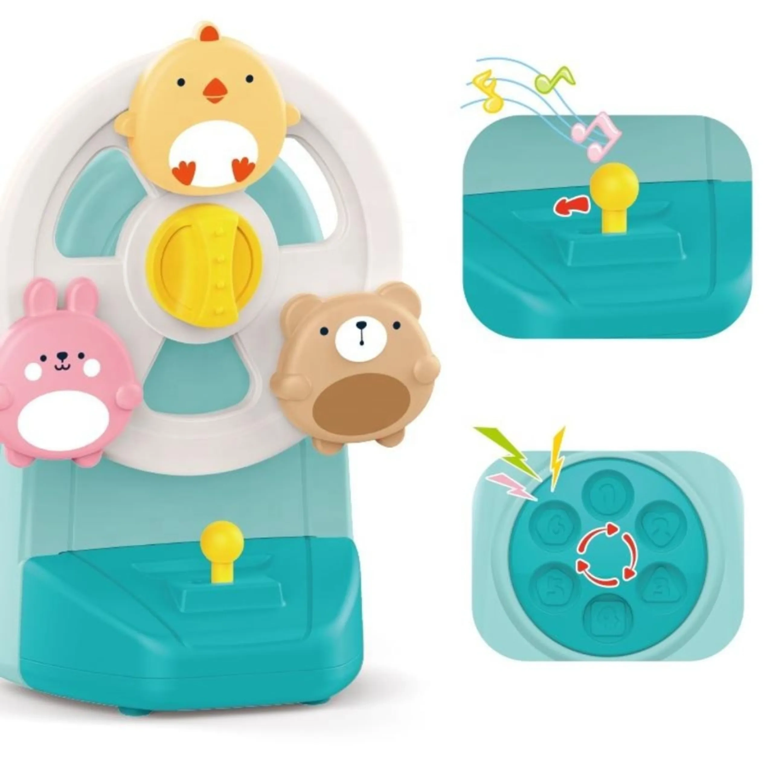Baby Activity Rotating Educational Toy - Suitable for 12 months and above