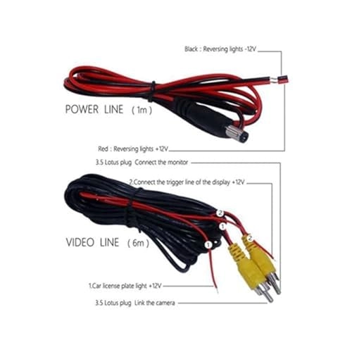 Rear View Camera - Night vision Wired High-Resolution