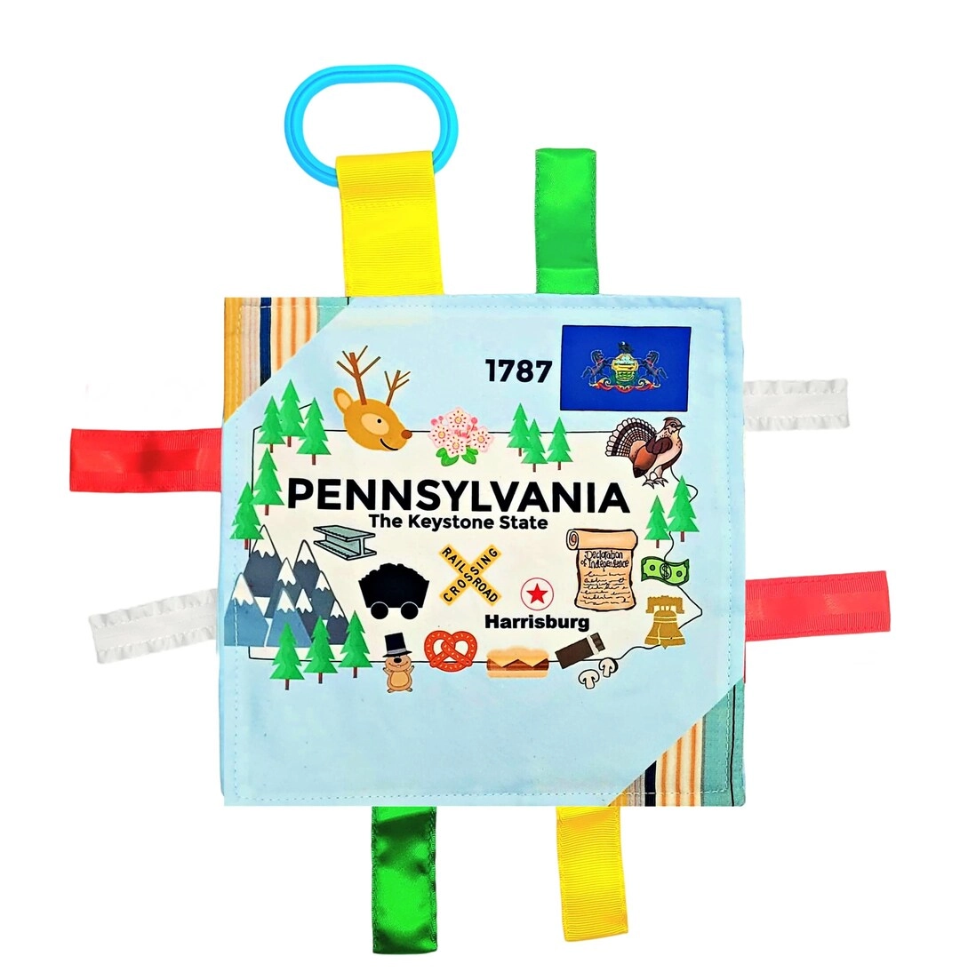 The Learning Lovey Baby Jack & Co 8x8