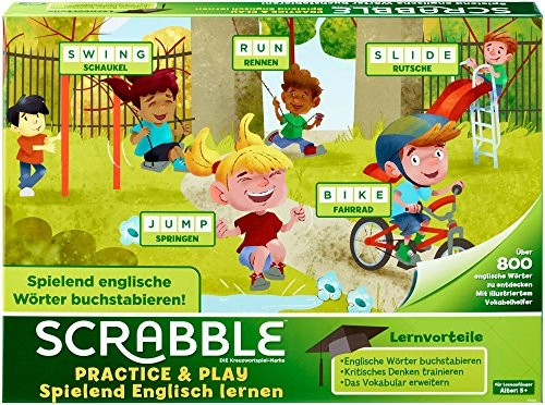 Scrabble Practice and Play – Learn English, - 5+ 1 pieces