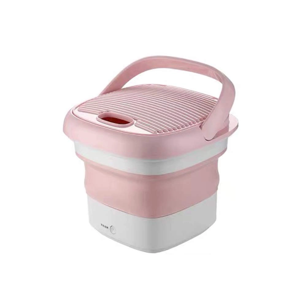 Portable folding washing machine