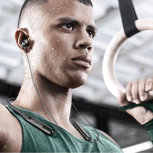 Noise Cancelling Wireless Neckband Earphones