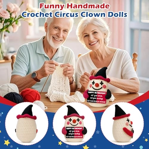 Crochet Clown - Retirement
