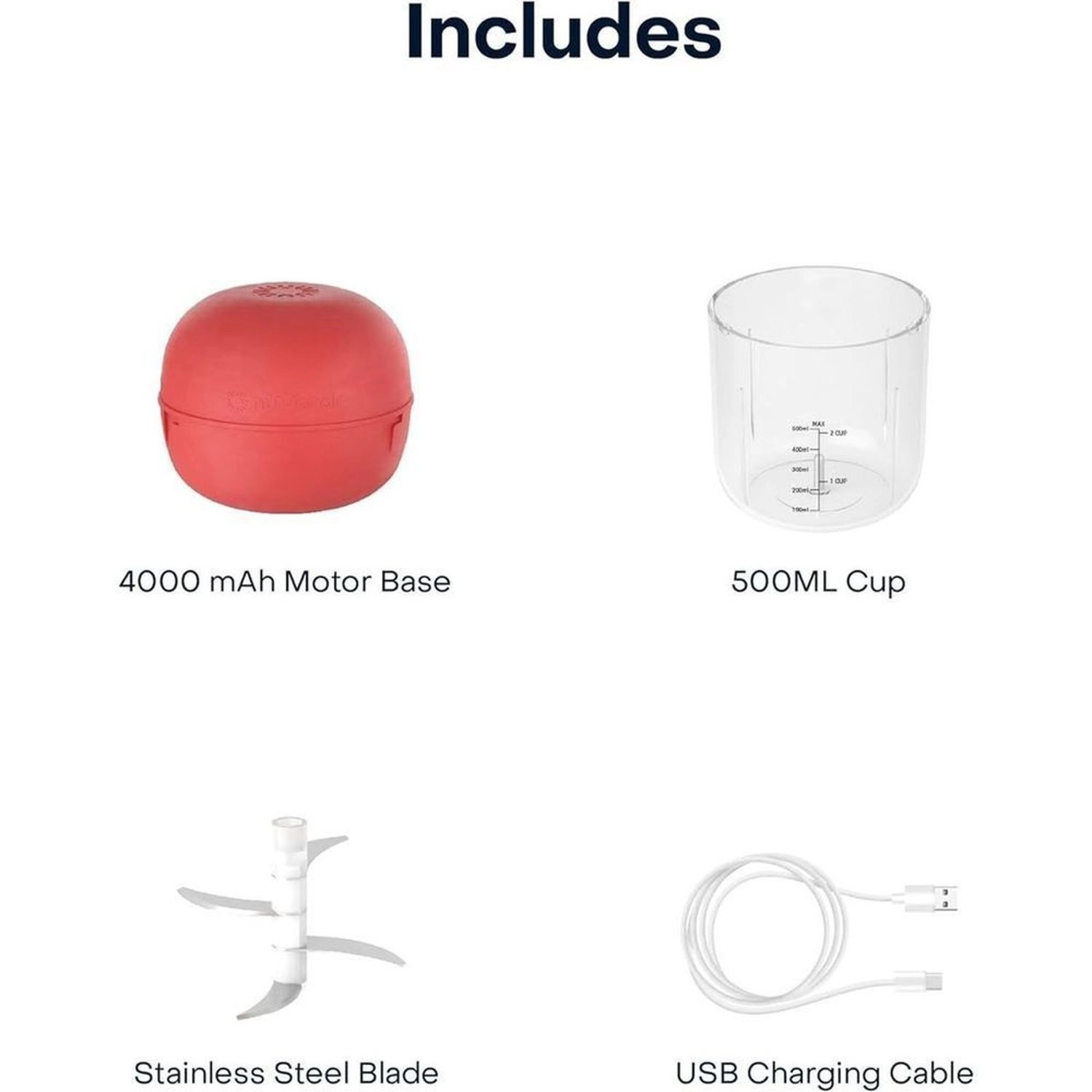 Choppi - 0.5 Liter Cordless