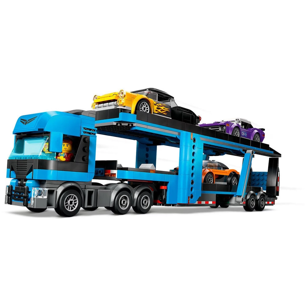 City Car Transporter Truck with Sports Cars (60408)