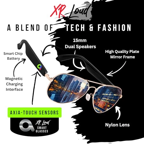 Alpha - Smart Sunglasses Bluetooth 5.3 120H Standby