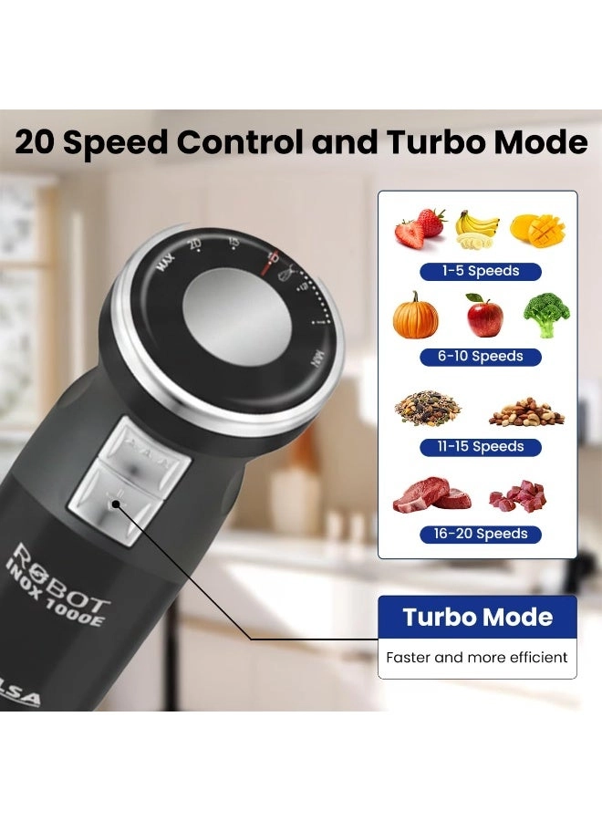 Robot Inox 1000E - 1000W