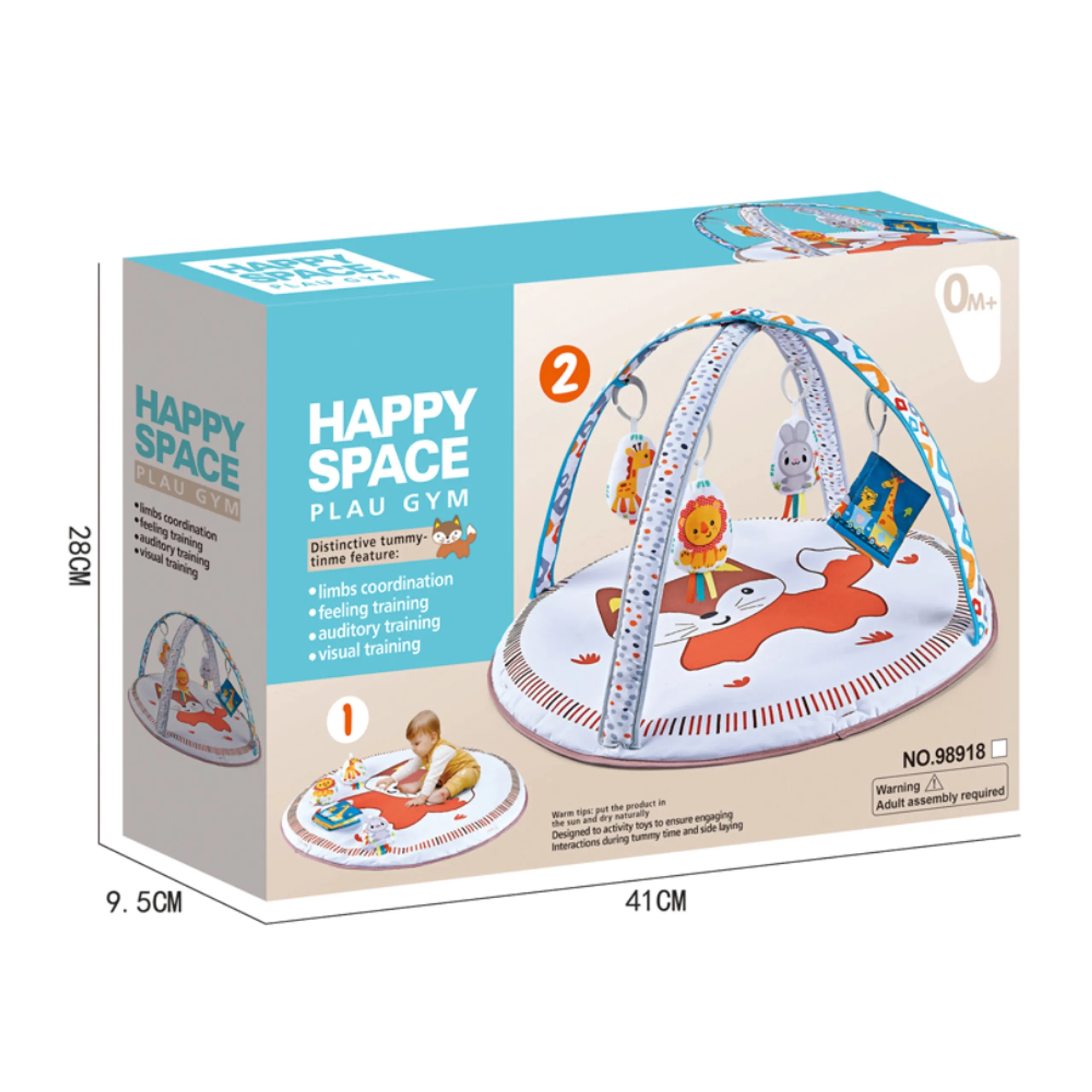 Fox Baby Activity Gym - Fox 0 months