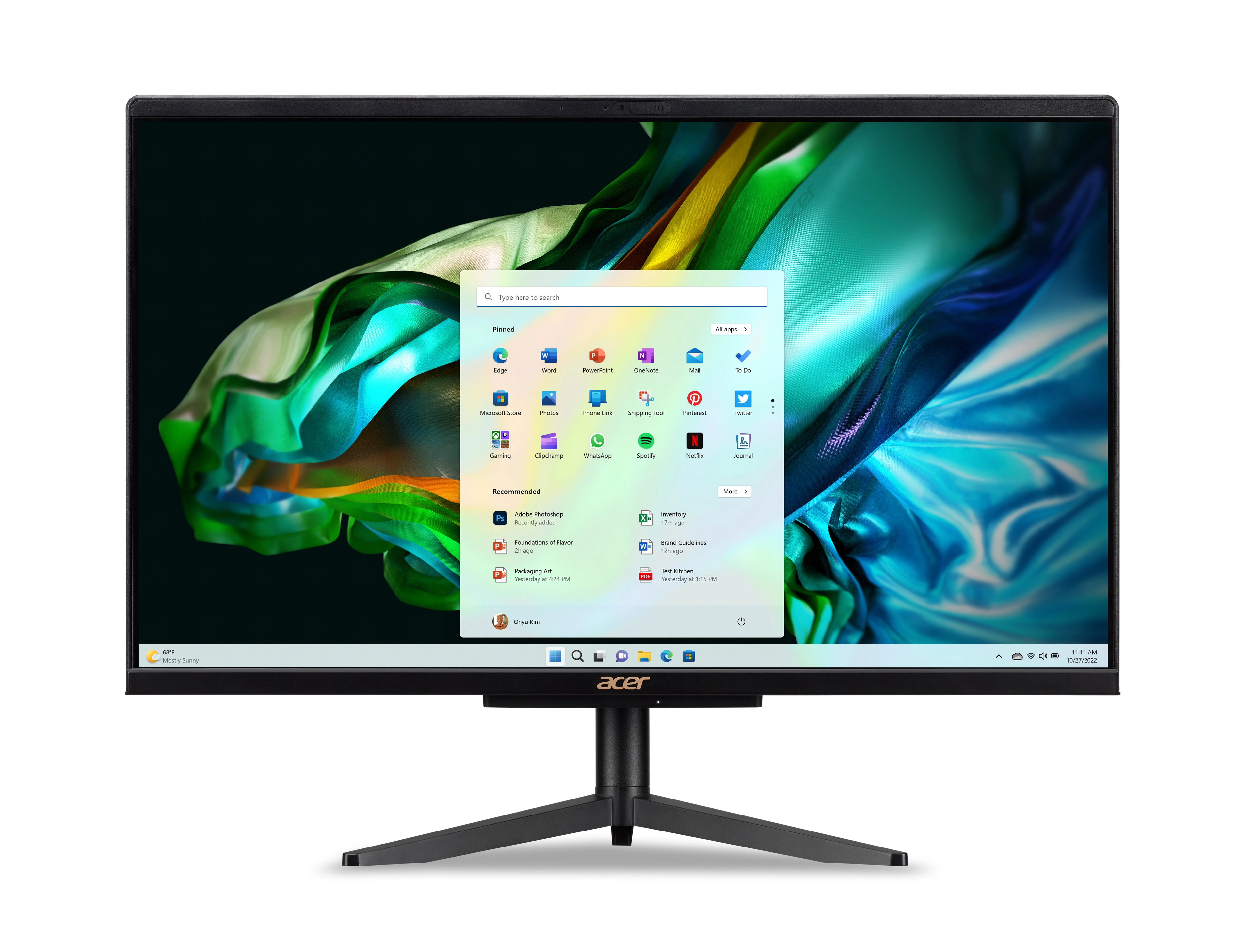 Aspire C 24 All-in-One C24-DQ.BN5EM.001