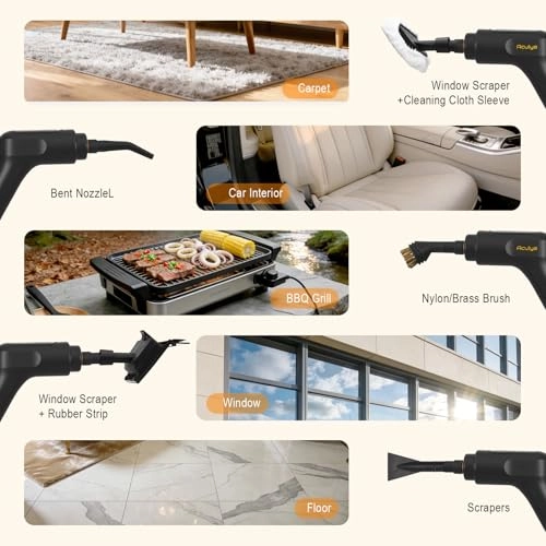 steam cleaner for home - 3 Bar 1.69 Quarts