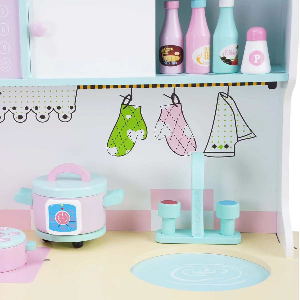 Kids Outdoor Wooden Dream Kitchen Set (GB-MSN 24001)