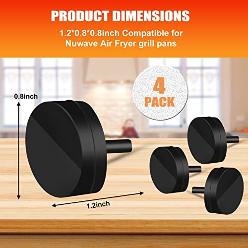 Air Fryer Rubber Feet - Silicone 4 PCS