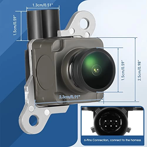 Rear View Backup Camera - Clear Day and Night