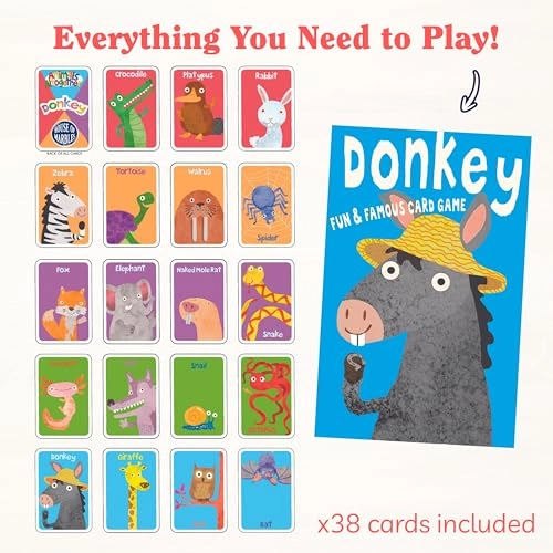 Donkey Card Game - English 3 years and up