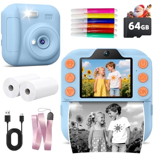 Instant Print Camera - 64GB 1000mAh