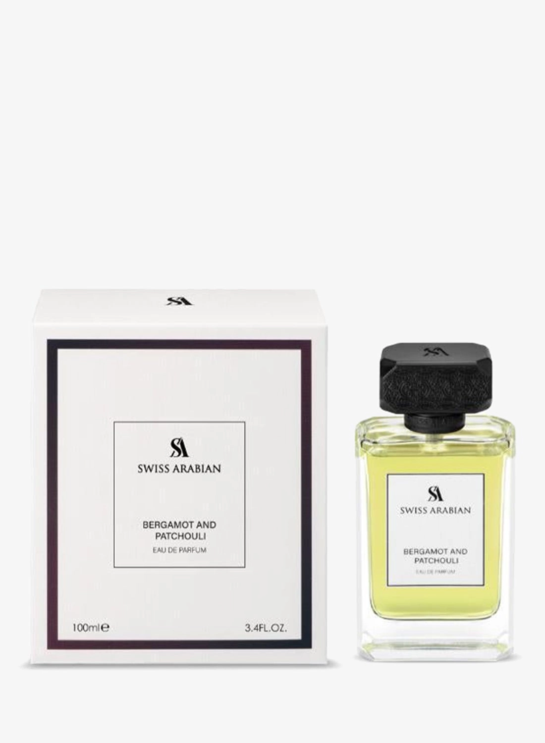 Swiss Arabian Perfumes Bergamot and Patchouli Eau de Parfum 100ml