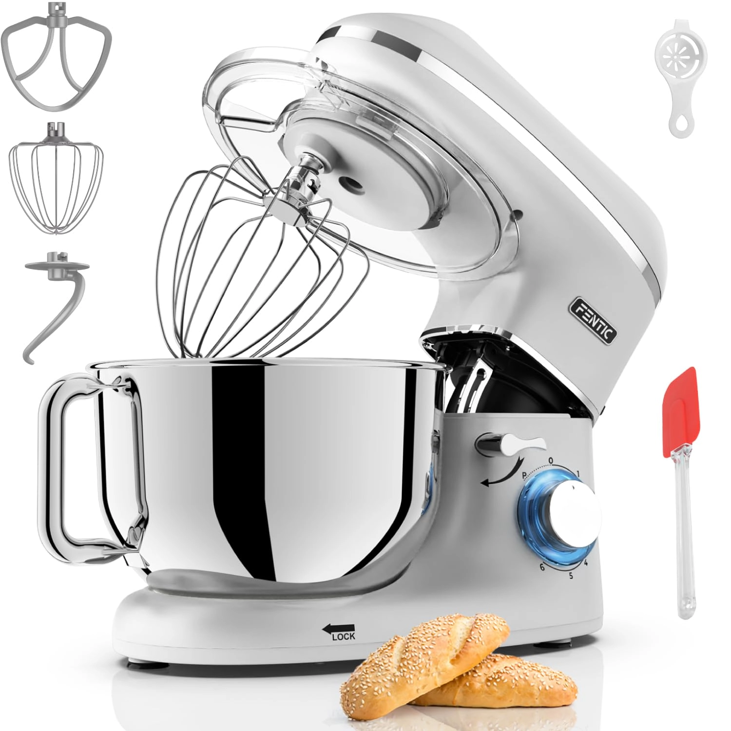 Food Processor - 6.2 Liters 2000 watts