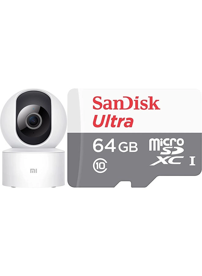 Home Security Camera 1080P + microSDXC Card