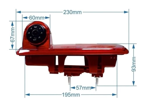 Reverse Camera - Night vision 756(H)*504(V) pixels