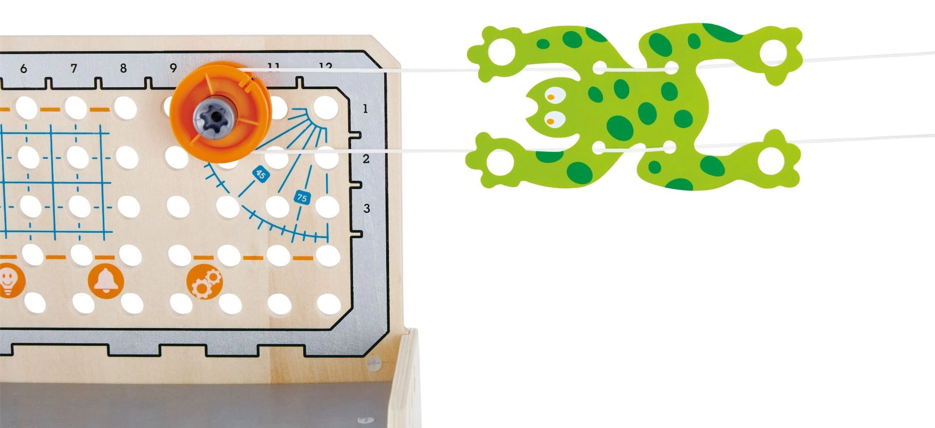 Junior Inventor Discovery Scientific Wooden Workbench - 4 + 58 pieces