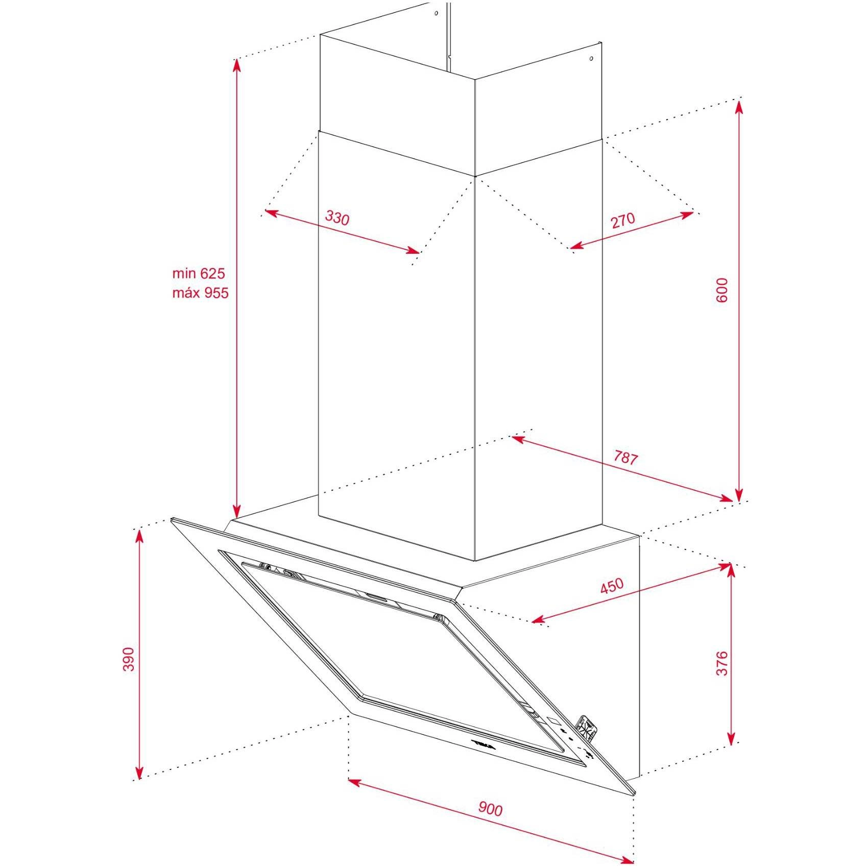 DVT 98660 - 786 cubic metre per hour 116000 millimeter