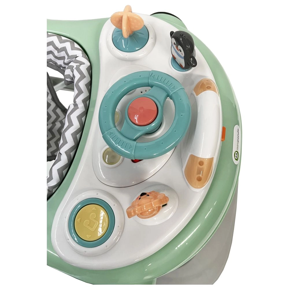 Auto Pingu Baby Walker - 6 months+ 3-position height adjustment