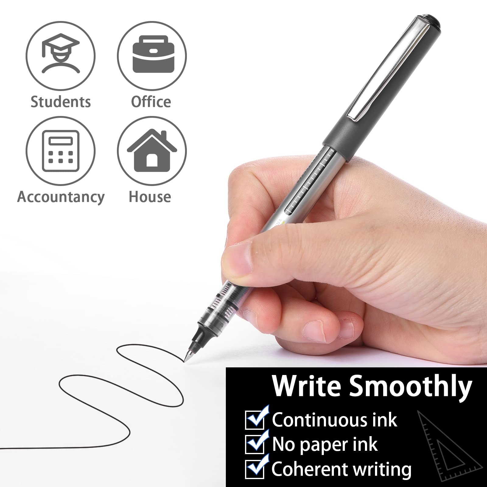 Rollerball Pens - 10.0 Count 0.5mm
