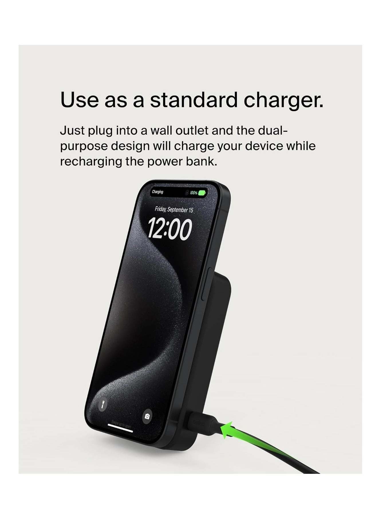 BoostCharge Pro - MagSafe Compatible 10000 mAh 30 W