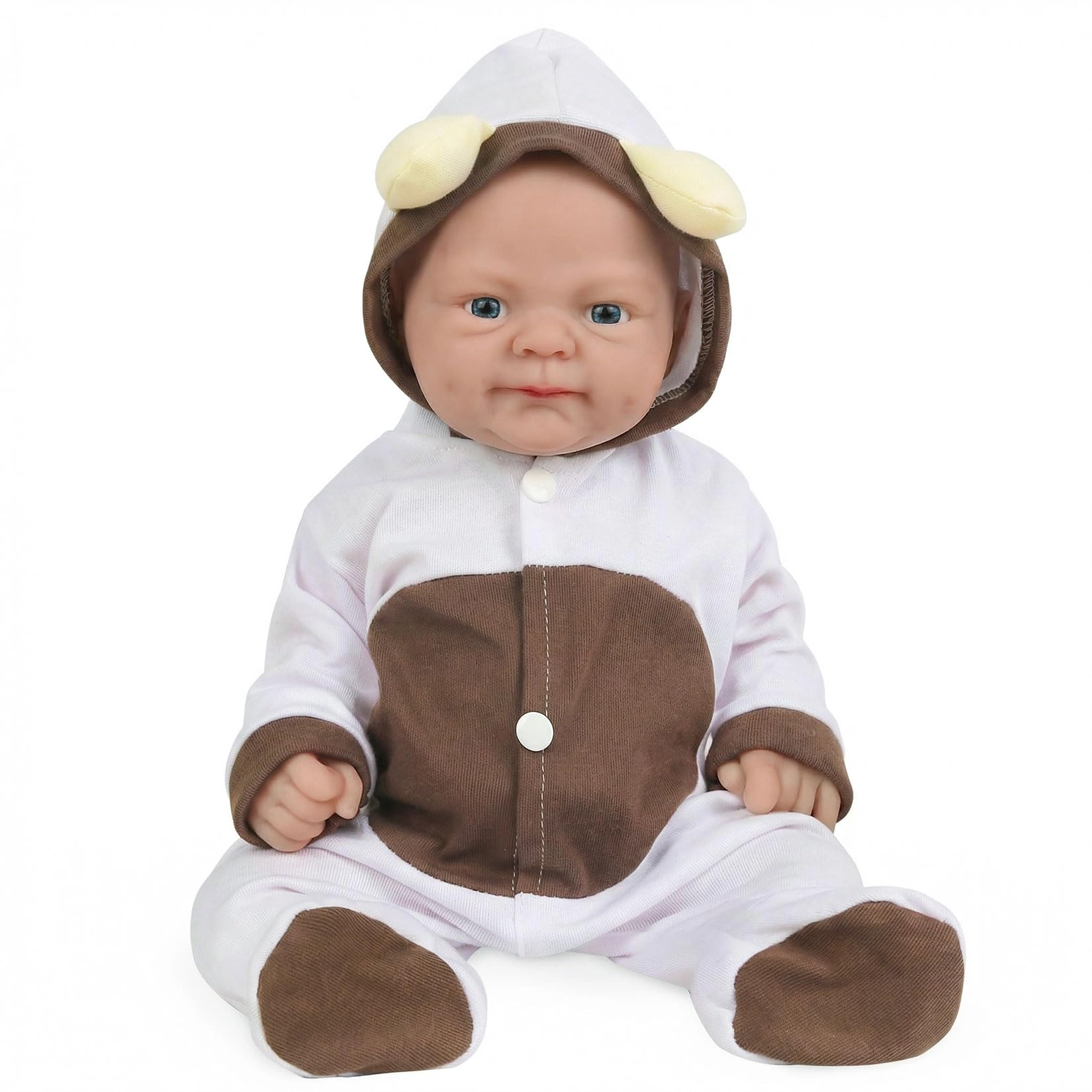 Vollence Reborn Baby Doll - 18 inch Silicone Girl