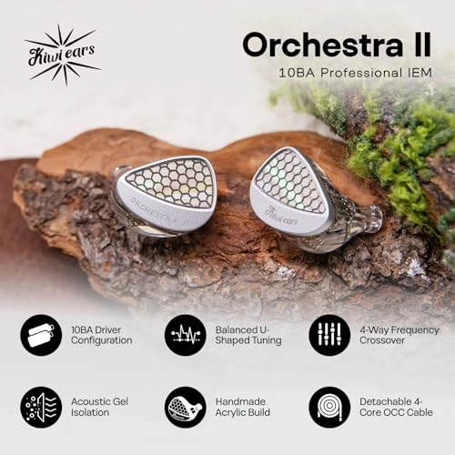 Kiwi Ears Orchestra II Wired Earbud