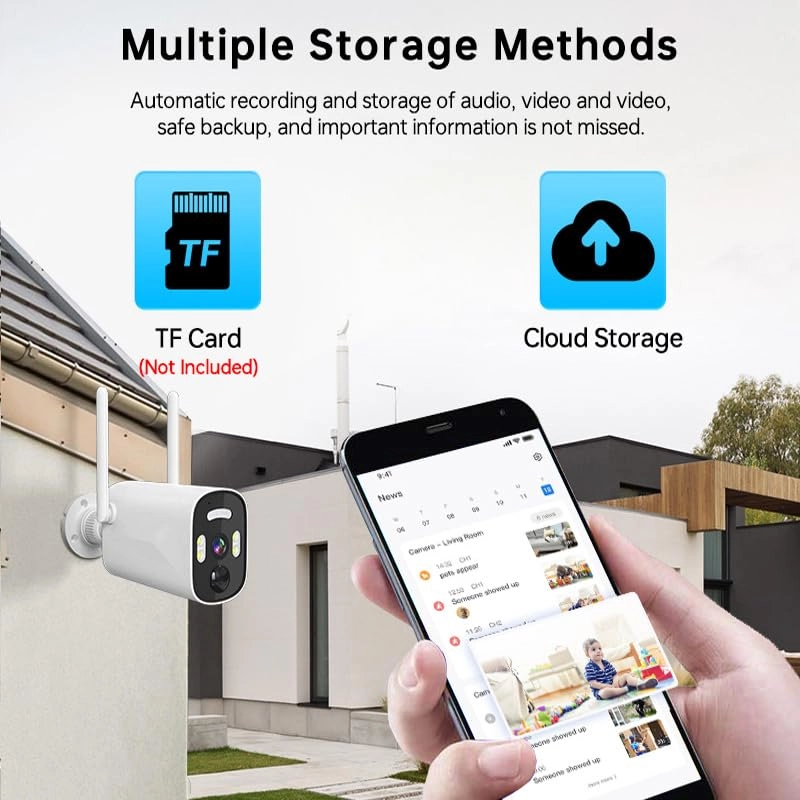 4MP Solar Security Camera