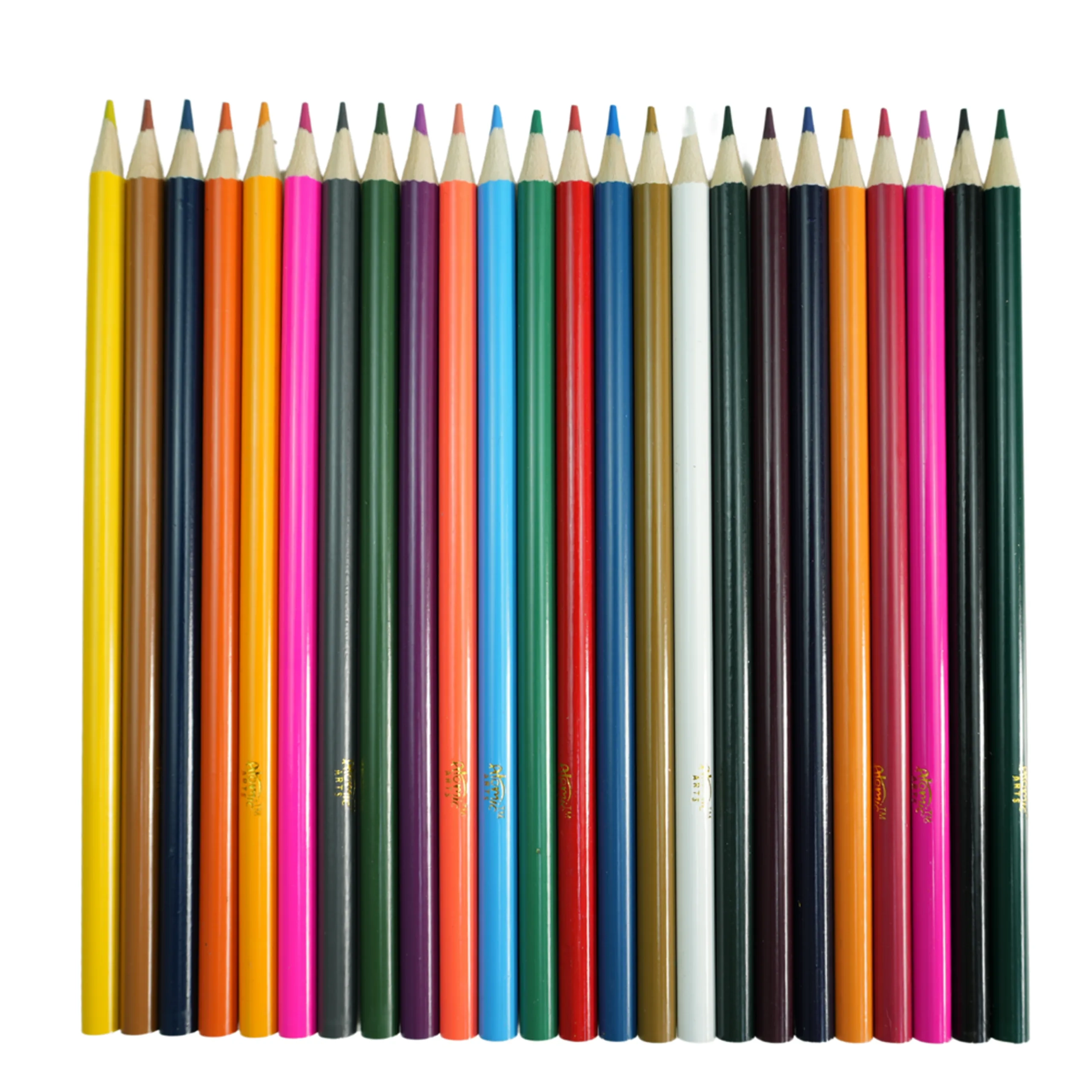 Atomic Arts Colored Pencils - 24 Pcs