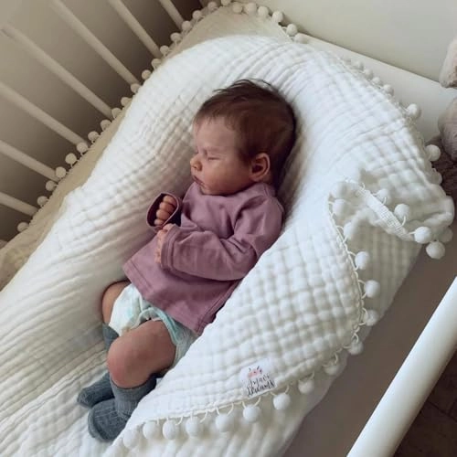 Reborn Baby Doll - 18 Inch Silicone Vinyl Rooted Hair Bundle