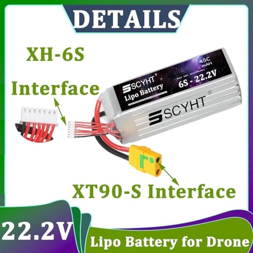 6S Drone battery - 2200mAh 2600mAh 2700mAh 3000mAh
