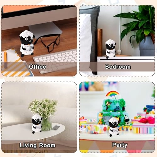 Positive Sheep - 12 cm wool thread